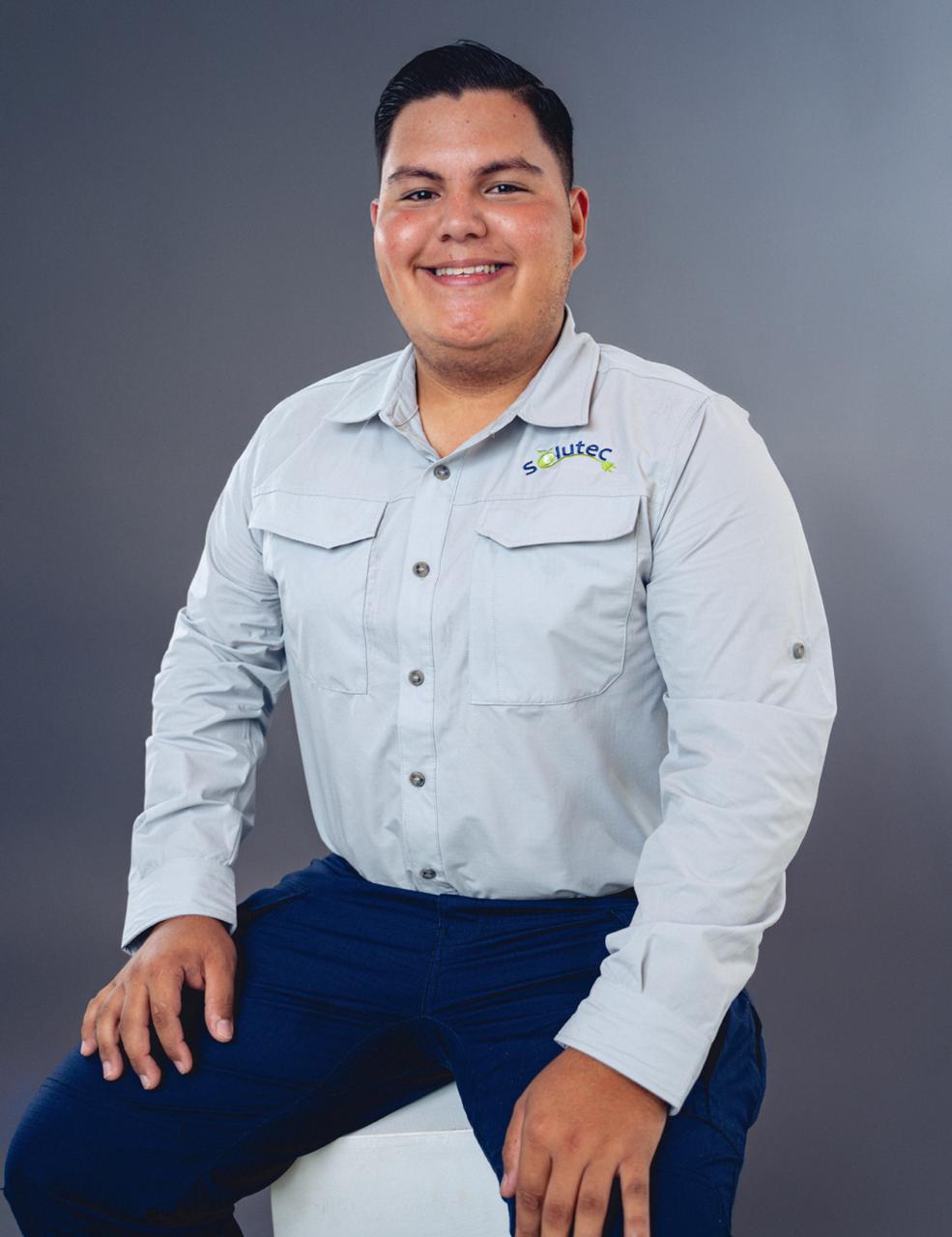 Juan David Barquero — Técnico de Campo · SOLUTEC