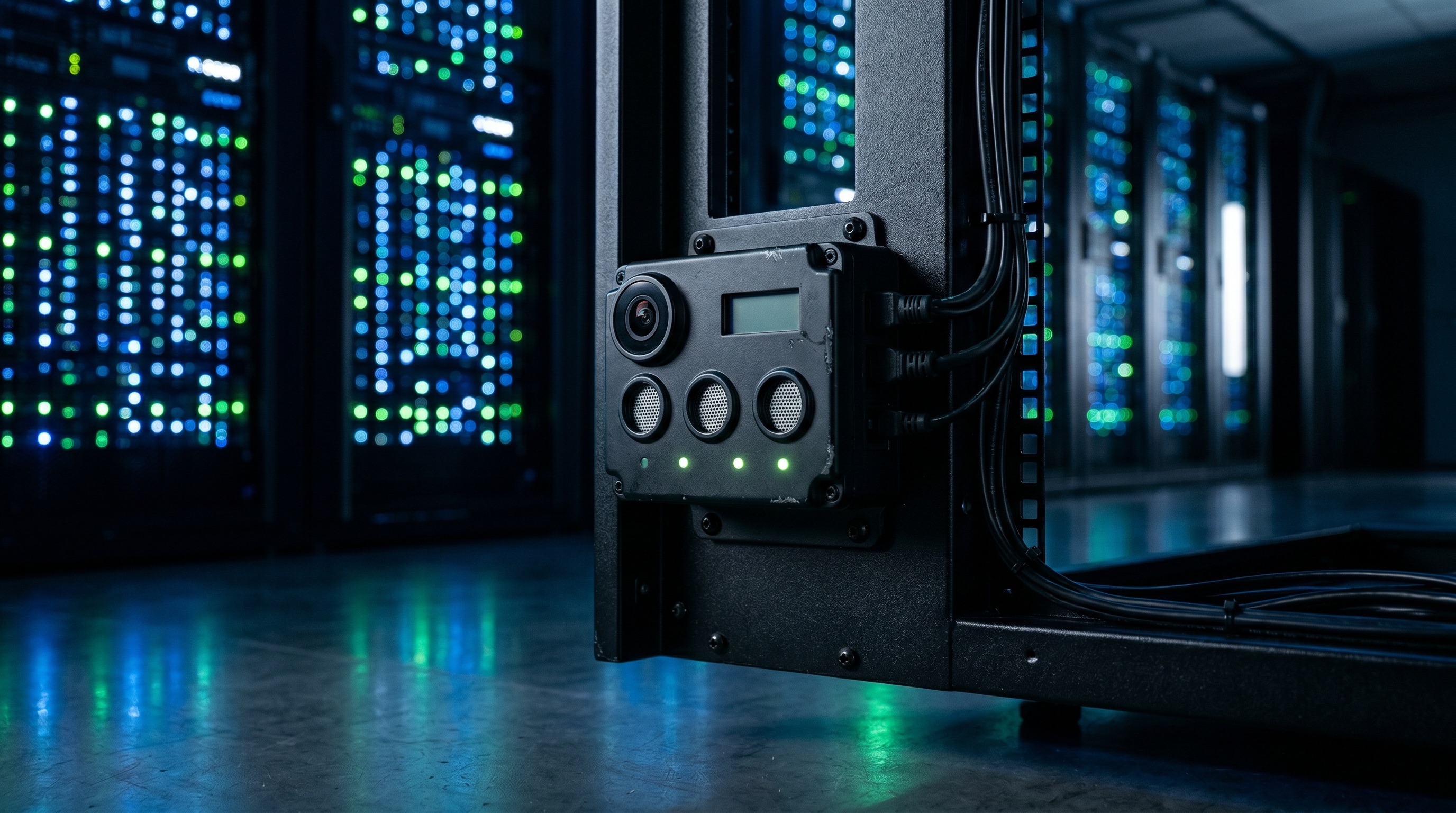 Monitoreo multi-sector: data center, salud e industria — SOLUTEC